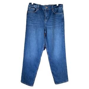 Boden‎ Boyfriend Jeans Womens 6R Blue Denim High Rise Cotton Stretch Medium Wash